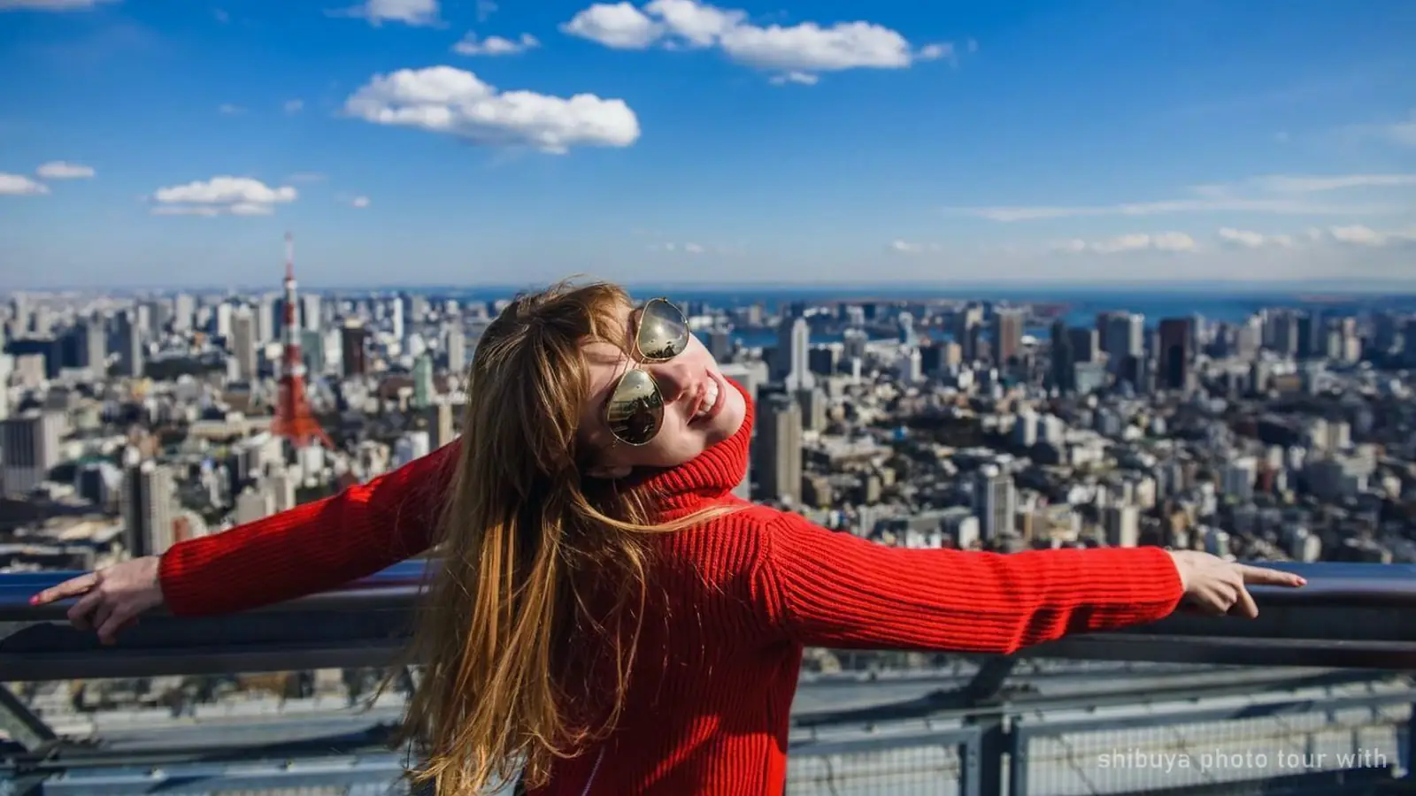 Tokyo: TikTok Hot Spots Tour with Photographer in Shibuya — photo from the booking listing, Shibuya Sky, Tokyo