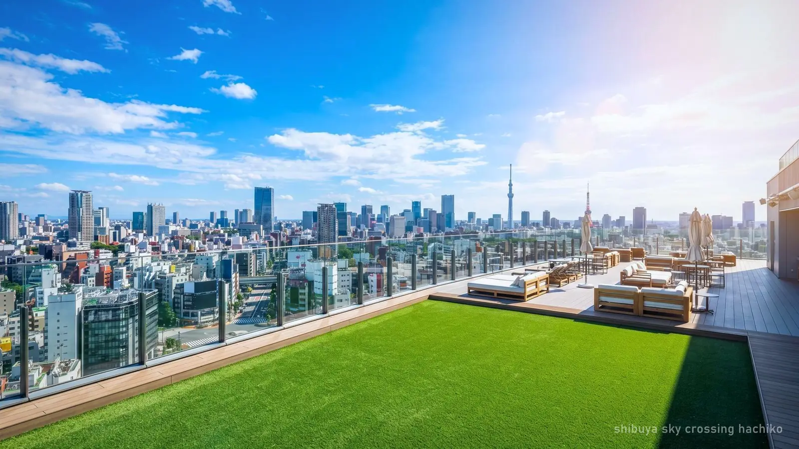 Tokyo: Shibuya Sky, Crossing & Hachiko Guided Tour — photo from the booking listing, Shibuya Sky, Tokyo